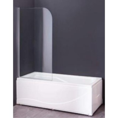 Душевая шторка для ванны Aquanet SG-750 прозрачное стекло 209411 75 x150 см