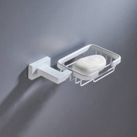 Мыльница Shevanik SG5604C, цвет белый матовый