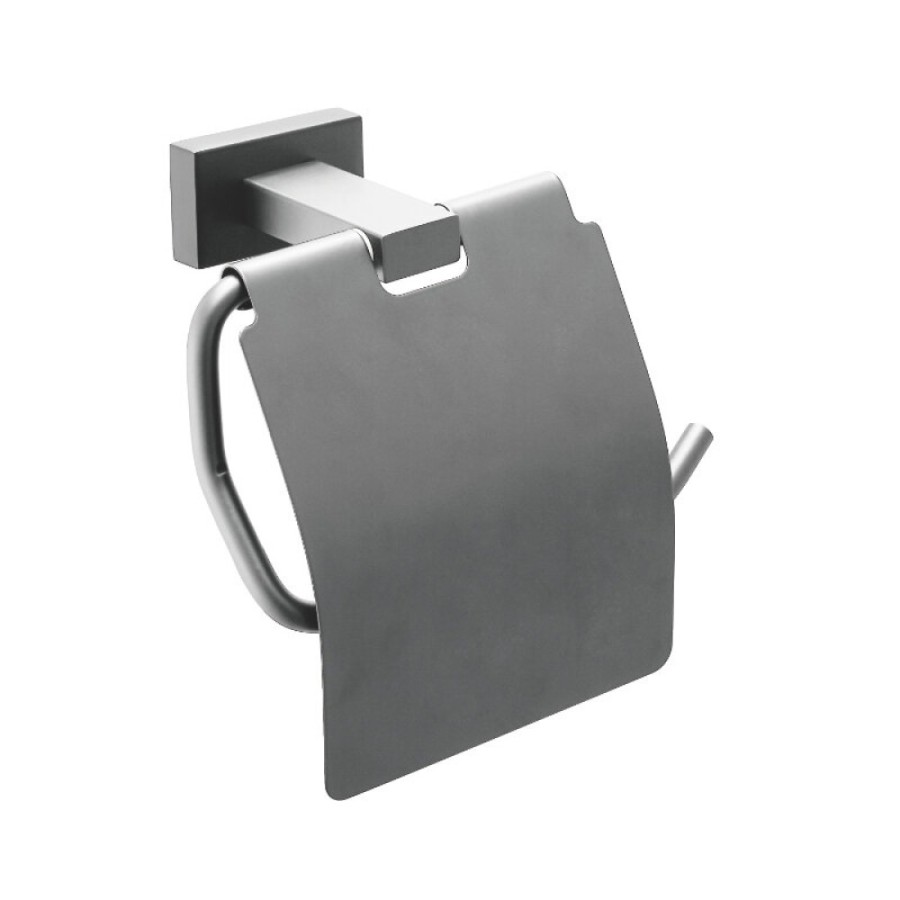 Держатель для туалетной бумаги Shevanik SG5605T, вороненая сталь, gunmetal
