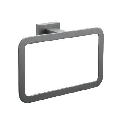 Полотенцедержатель Shevanik SG5606T, 23 см, вороненая сталь, gunmetal