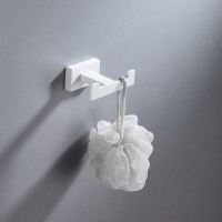 Крючок двойной Shevanik SG5621C, цвет белый матовый