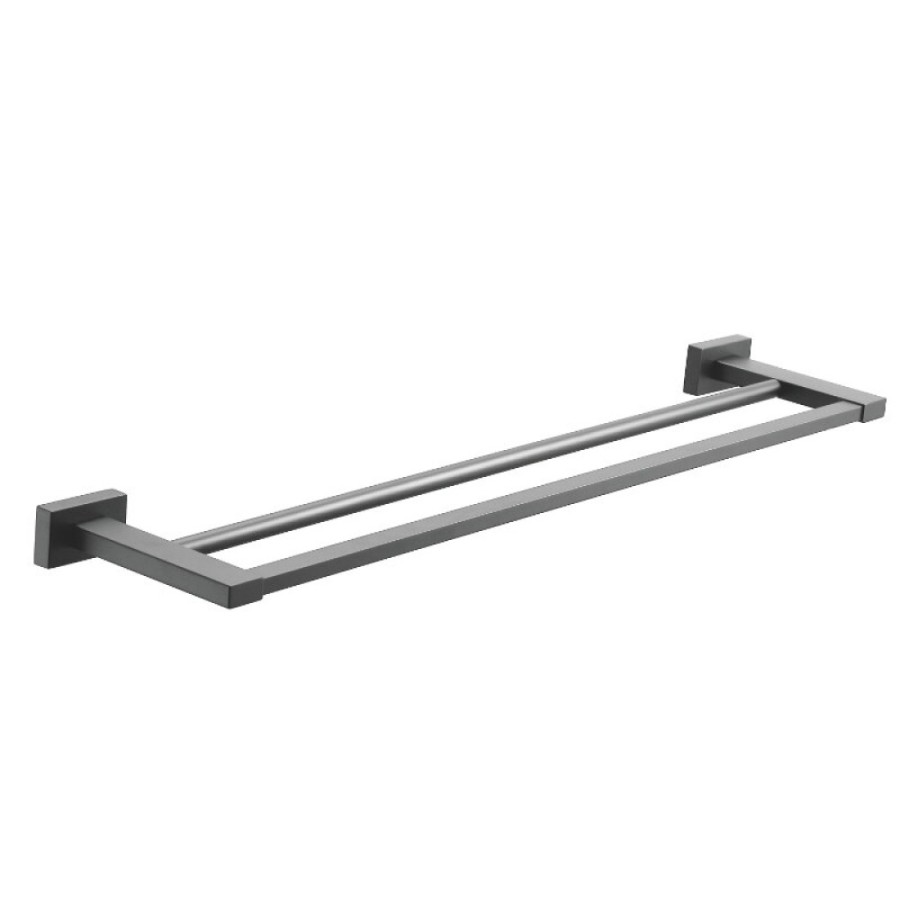 Полотенцедержатель Shevanik SG5627T, 62 см, вороненая сталь, gunmetal