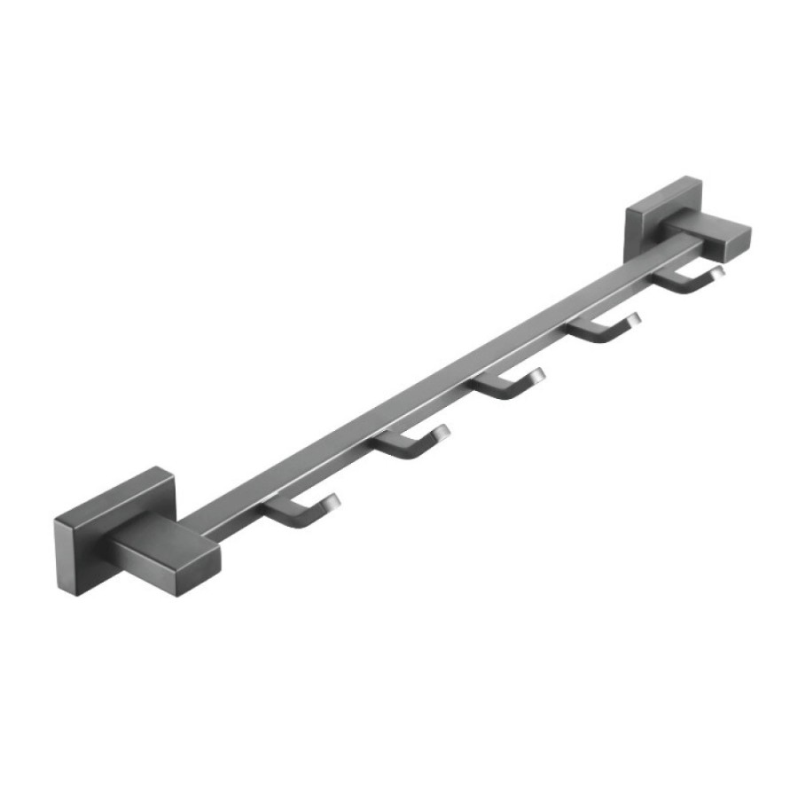 Планка на 5 крючков Shevanik SG5651T, вороненая сталь, gunmetal