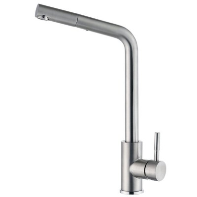 Смеситель для кухни Zorg Steel Hammer, нержавеющая сталь, SH 5161 INOX