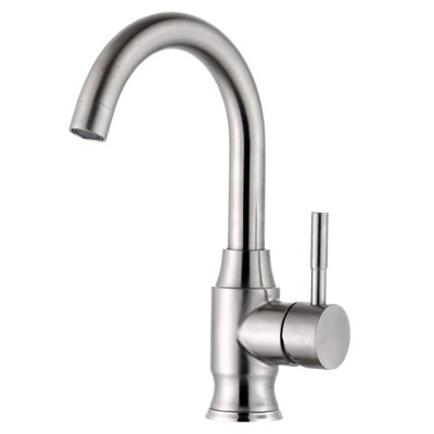 Смеситель для кухни Zorg Steel Hammer, нержавеющая сталь, SH 6166 INOX
