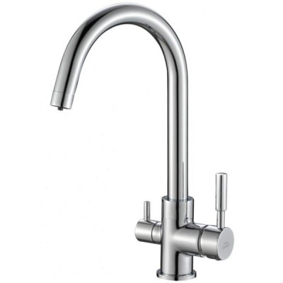 Смеситель Zorg Steel Hammer SH 713 CR для кухни под фильтр, хром