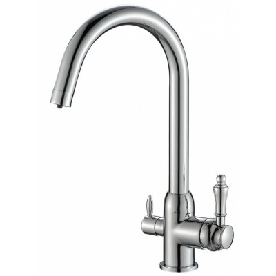 Смеситель Zorg Steel Hammer SH 723 CR для кухни под фильтр, хром