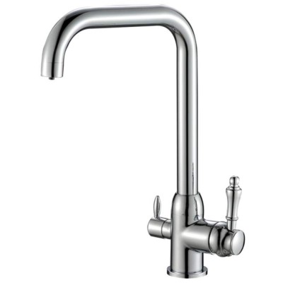 Смеситель Zorg Steel Hammer SH 725 CR для кухни под фильтр, хром