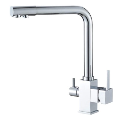 Смеситель Zorg Steel Hammer SH 805 CR для кухни под фильтр, хром