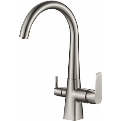 Смеситель Zorg Steel Hammer SH 819 SATIN для кухни под фильтр, сатин