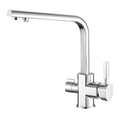 Смеситель Zorg Steel Hammer SH 909 CR для кухни под фильтр, хром