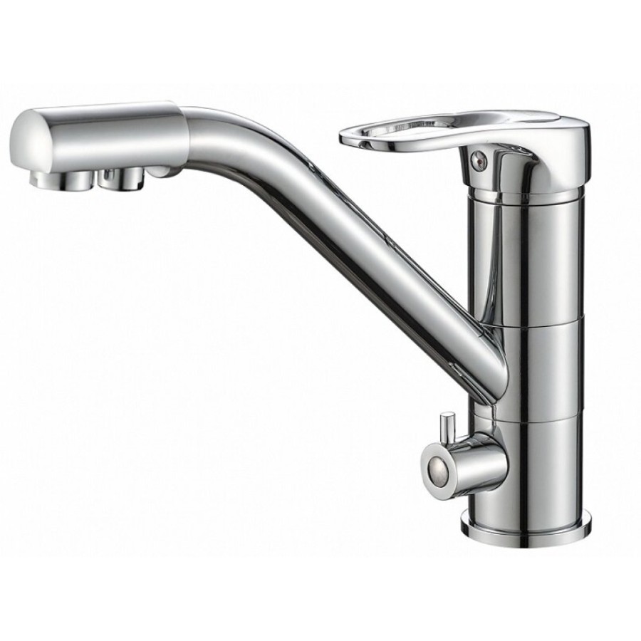 Смеситель Zorg Steel Hammer SH 321 CR для кухни под фильтр, хром
