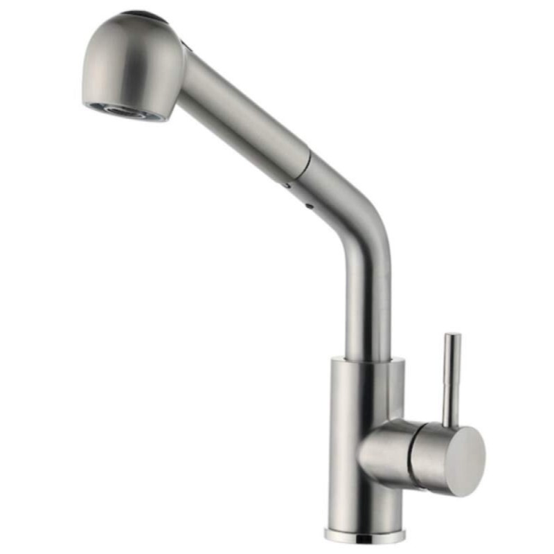 Смеситель для кухни Zorg Steel Hammer, нержавеющая сталь, SH 5144 INOX