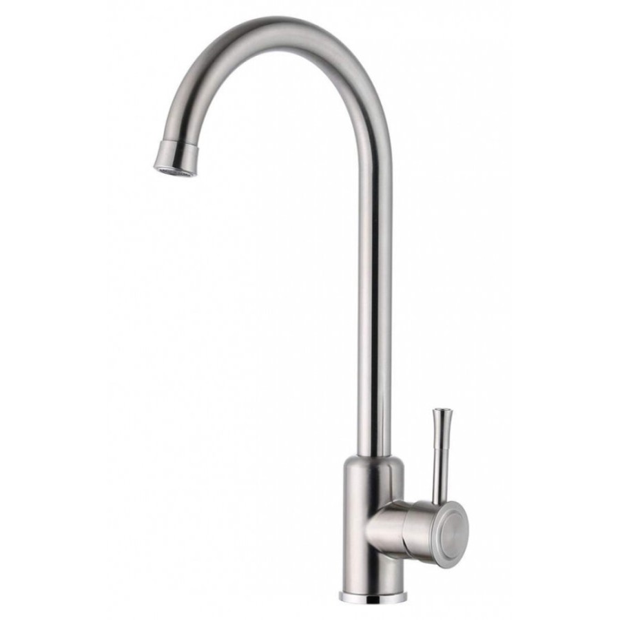Смеситель для кухни Zorg Steel Hammer, нержавеющая сталь, SH 5188 INOX