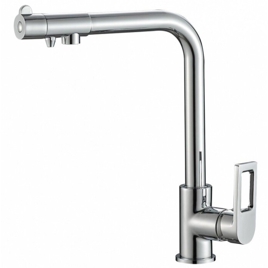 Смеситель Zorg Steel Hammer SH 572 CR для кухни под фильтр, хром