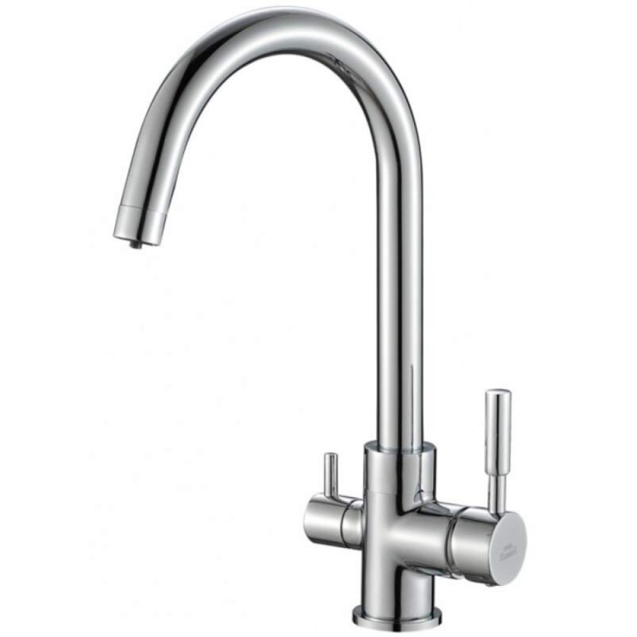 Смеситель Zorg Steel Hammer SH 713 CR для кухни под фильтр, хром