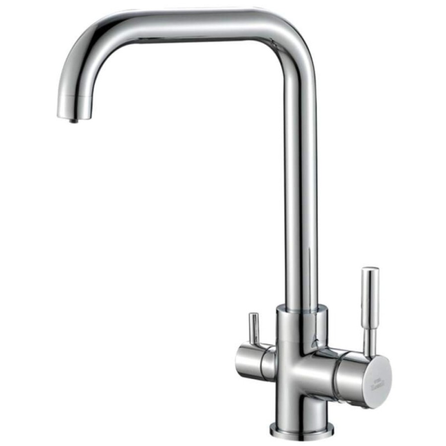 Смеситель Zorg Steel Hammer SH 715 CR для кухни под фильтр, хром