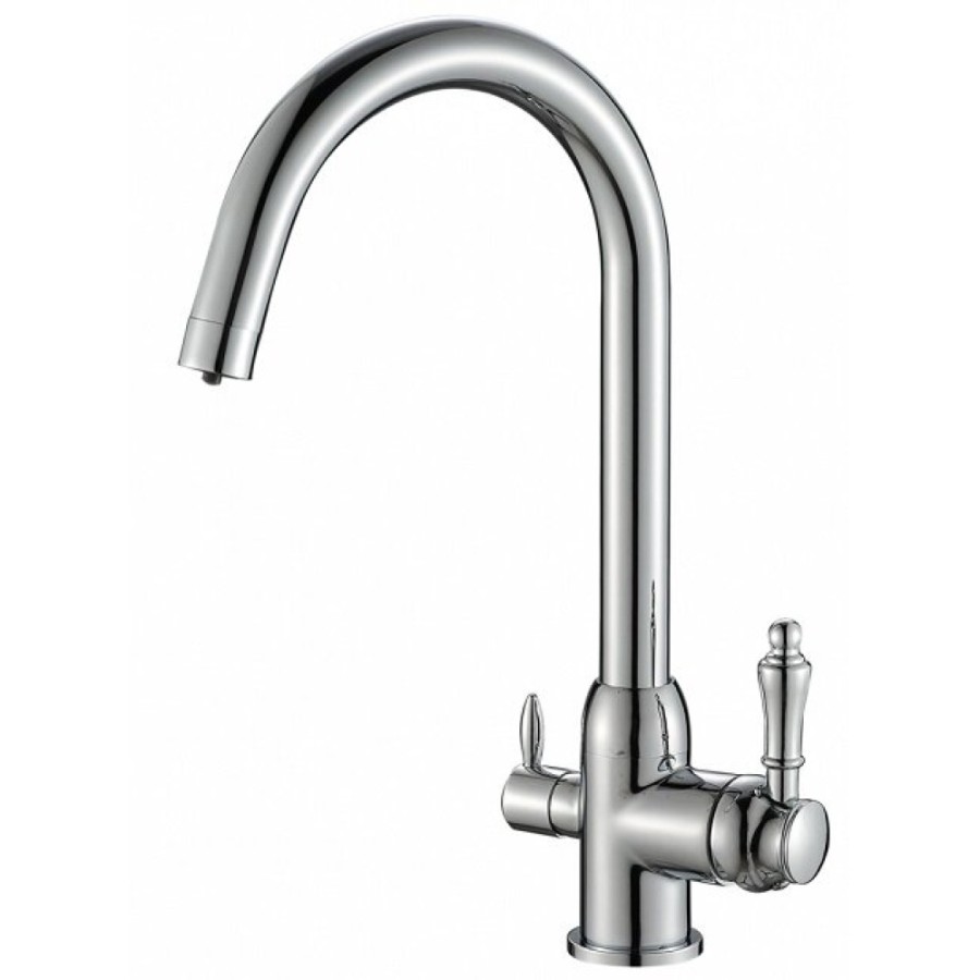 Смеситель Zorg Steel Hammer SH 723 CR для кухни под фильтр, хром