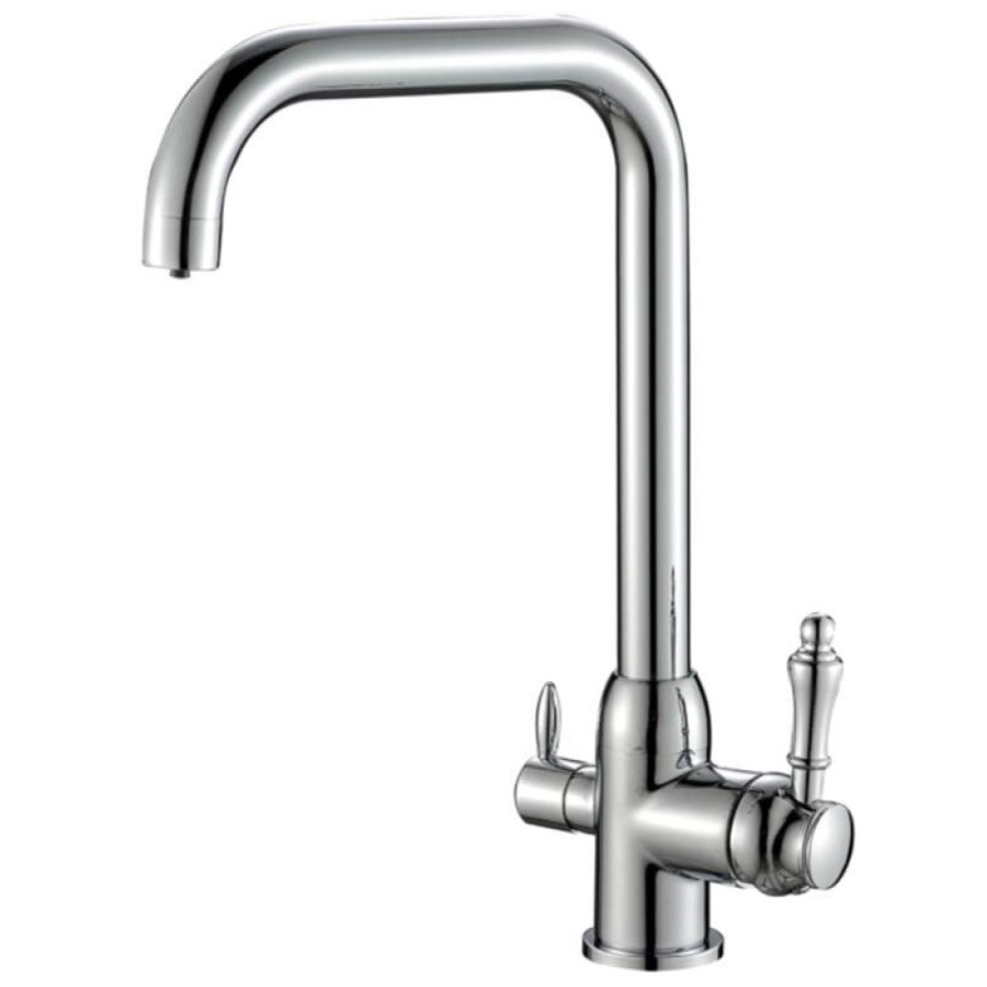 Смеситель Zorg Steel Hammer SH 725 CR для кухни под фильтр, хром