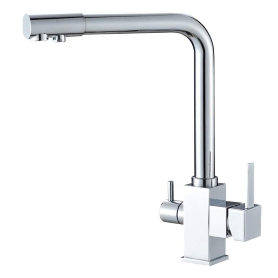 Смеситель Zorg Steel Hammer SH 805 CR для кухни под фильтр, хром