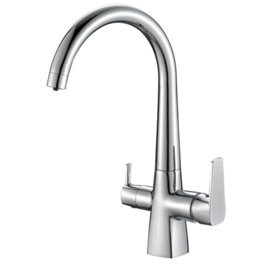 Смеситель Zorg Steel Hammer SH 819 CR для кухни под фильтр, хром
