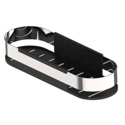 Полка Iddis Optima Home SHE12SBi44, черная