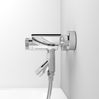 Смеситель Iddis Shelfy SHESBBTi02WA для ванны с управлением Push Control, хром