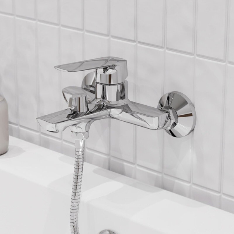 Смеситель для ванны и душа Iddis Sign SIGSB02i02WA, хром
