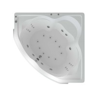Ванна акриловая Aquatek Сириус SIR164-0000004, 164 x 164 см, с каркасом, белая