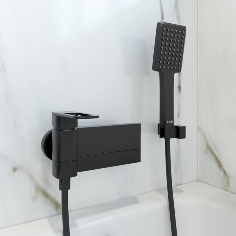 Смеситель Iddis Slide SLIBL00i02 для ванны, черный