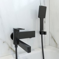 Смеситель Iddis Slide SLIBL00i02 для ванны, черный