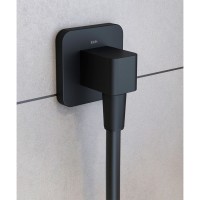 Шланговое подключение Iddis Slide SLIBL00i62 без держателя, черный матовый