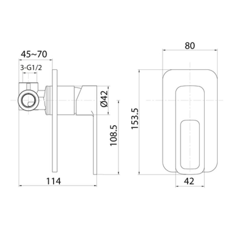 Смеситель Iddis Slide SLIBL00i66 для душа, с одним выходом, черный матовый