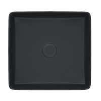 Раковина Iddis Slide SLIBM01i27 36 см накладная, черный матовый