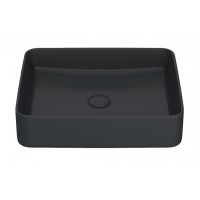 Раковина Iddis Slide SLIBM02i27 47 см накладная, черный матовый