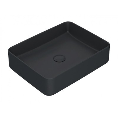 Раковина Iddis Slide SLIBM02i27 47 см накладная, черный матовый