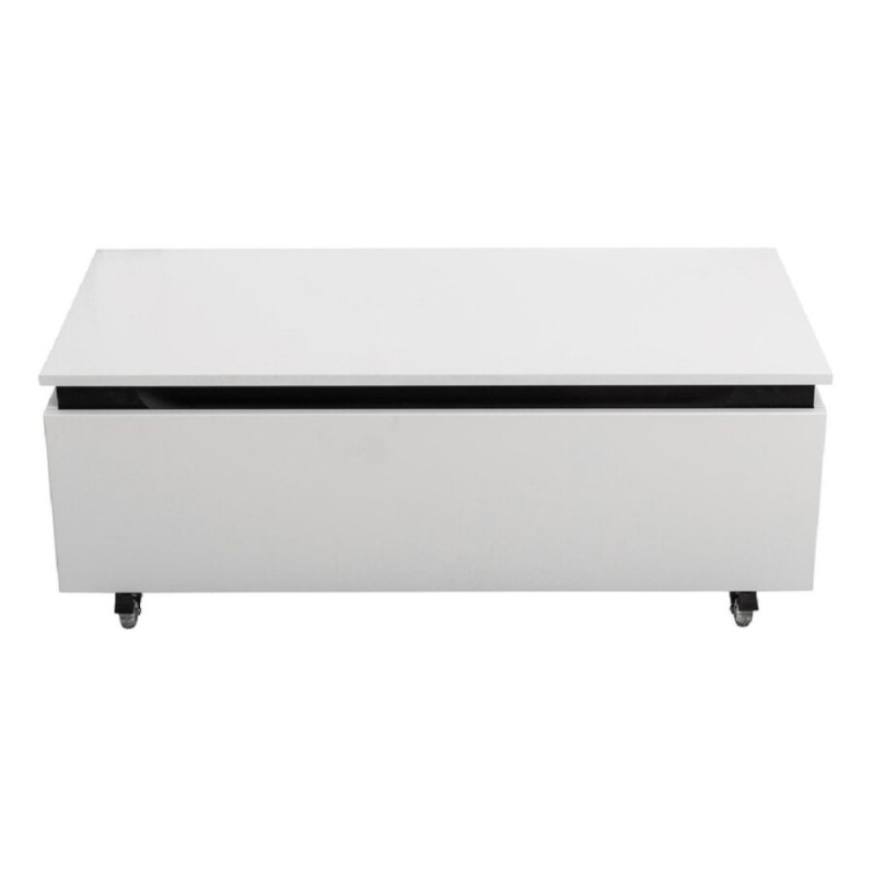 Комод Cezares Slider-1000-1C-PI-BO, 100 см, напольный/подвесной, Bianco Opaco