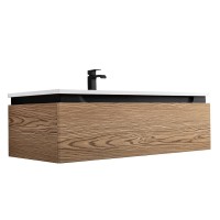 Тумба под раковину Cezares Slider-1000-1C-SO-RT-P, 100 см, подвесная, дуб тангент