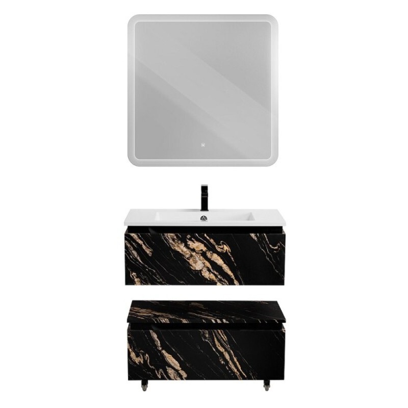 Комод Cezares Slider-800-1C-PI-NF-P, 80 см, напольный/подвесной, черный фьюжн