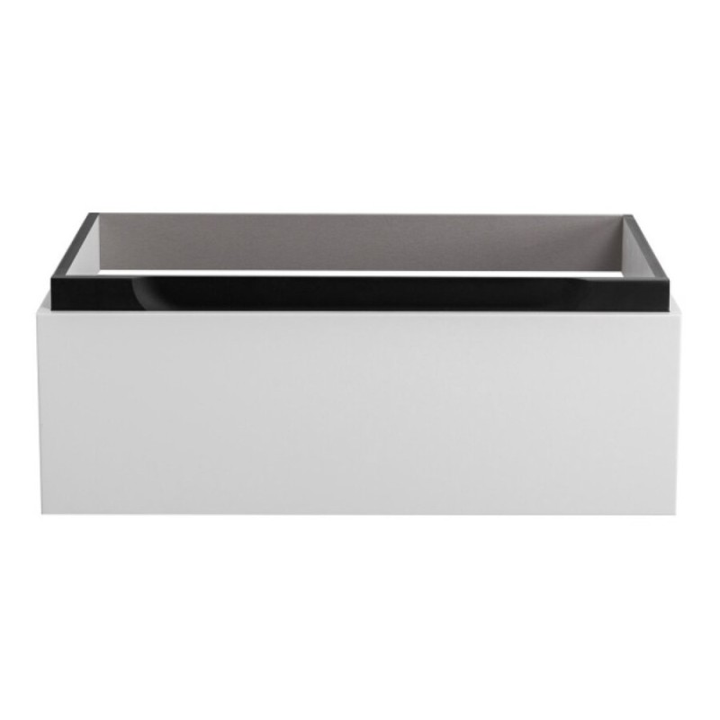 Тумба под раковину Cezares Slider-800-1C-SO-BO, 80 см, подвесная, Bianco Opaco