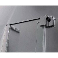 Душевой уголок Cezares Slider SLIDER-A-2-70/80-C-Cr, 70/80 x 70/80 x 195 см, стекло прозрачное, профиль хром