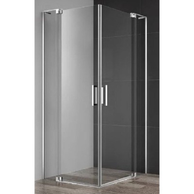 Душевой уголок Cezares SLIDER-A-2-80/90-C-Cr 80/90 х 80/90 х 195 см, профиль хром, стекло прозрачное