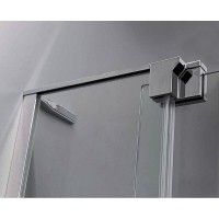 Душевой уголок Cezares Slider-AH-2-90/100-100/110-C-Cr, 90 x 100 см, стекло прозрачное, профиль хром