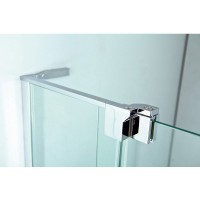 Душевая дверь Cezares Slider, 100-110 см, стекло тонированное бронза, профиль хром, SLIDER-B-1-100/110-BR-Cr