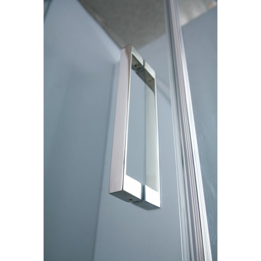 Душевая дверь Cezares SLIDER-B-1-70/80-C-Cr, профиль хром, стекло прозрачное