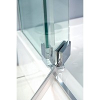 Душевая дверь Cezares SLIDER-B-1-70/80-C-Cr, профиль хром, стекло прозрачное