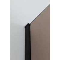 Душевая дверь Cezares Slider, 80-90 см, стекло тонированное бронза, профиль черный матовый, SLIDER-B-1-80/90-BR-NERO
