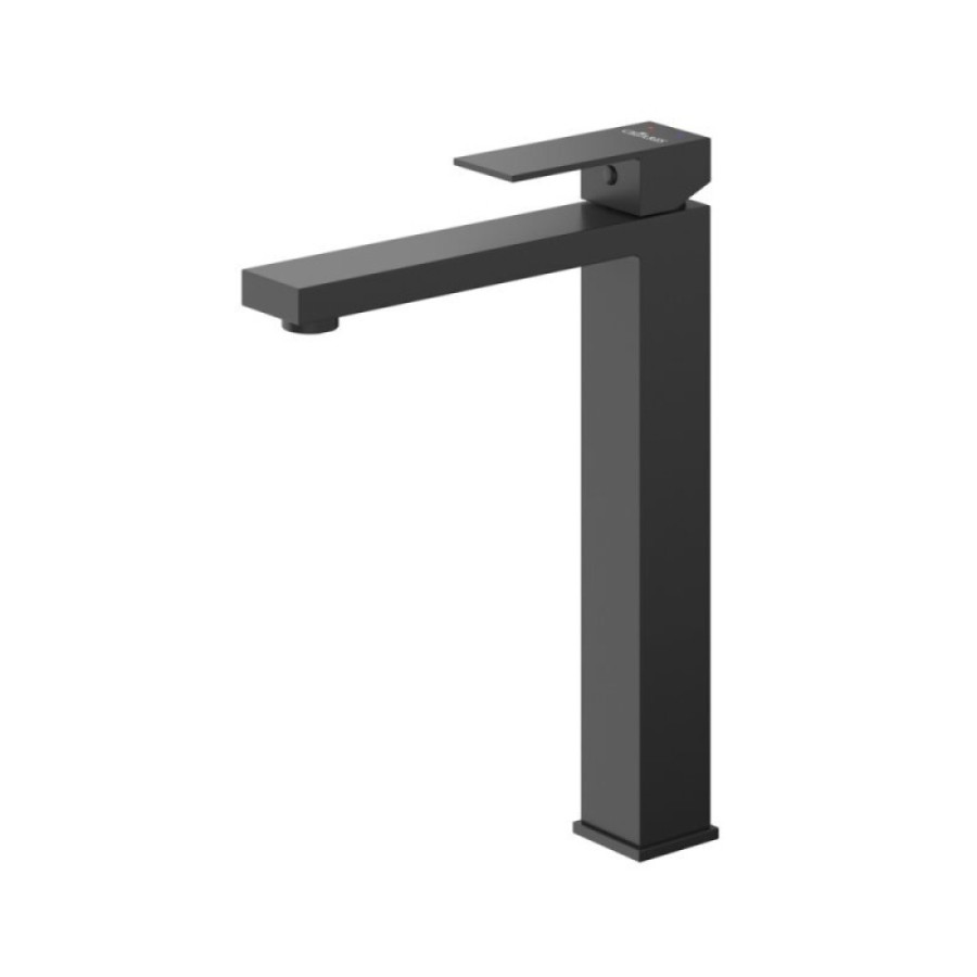 Смеситель для раковины Cezares SLIDER-LC-NOP-W0, черный матовый