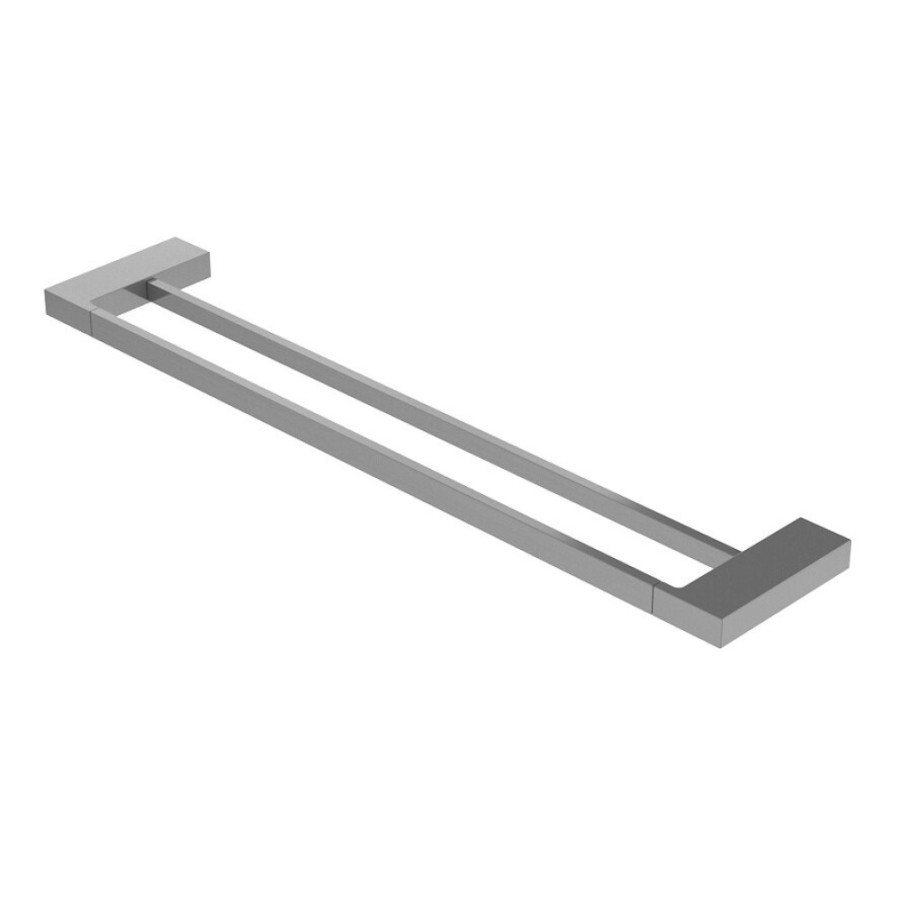 Полотенцедержатель двойной Cezares Slider-THD-60-IN, 60 см, сатин