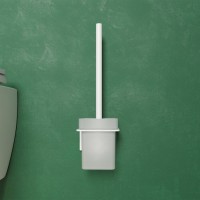 Ершик Iddis Slide SLIWTG0i47 матовое стекло, сплав металлов, белый матовый